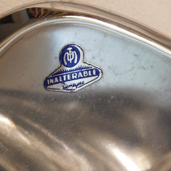 Vintage Demeyere Crystal Glass Sugar Bowl with Lid Belgium - Picture 2 of 14